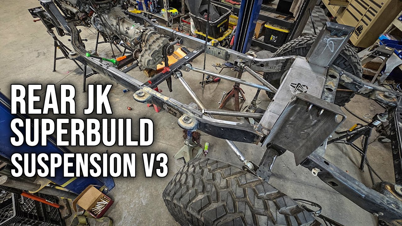 Наш комплект подвески V3 Superbuild почти готов к серийному производству | HEMI JKUR BUILD!