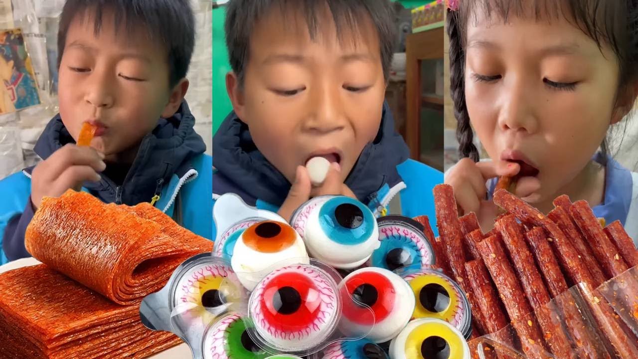 Kumpulan video TikTok camilan Tiongkok jaman dulu, kompilasi camilan Tiongkok masa kecilEP693