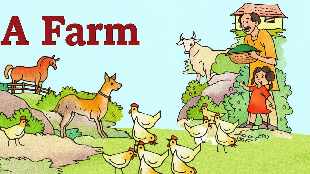 A Farm | Mridang Chapter 5 (Part-1) | Class 1 English | NCERT |