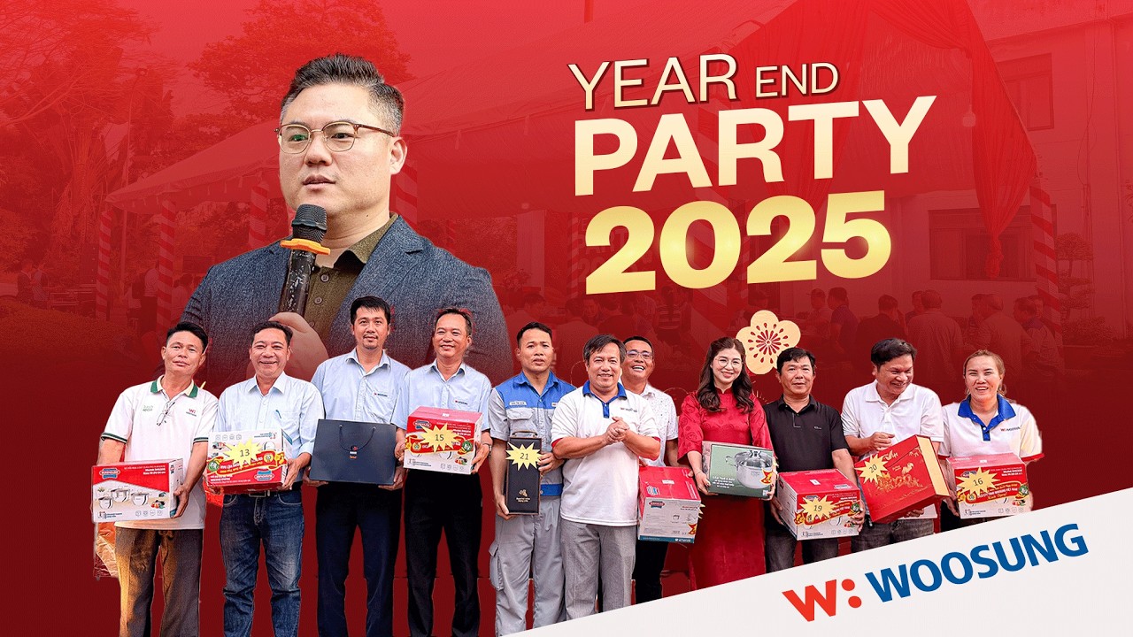 WOOSUNG VIỆT NAM | RỰC RỠ KHOẢNH KHẮC YEAR END PARTY 2025 & CHÀO XUÂN 2026 🧧✨