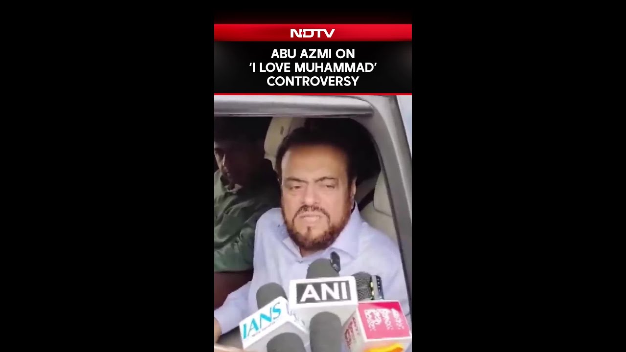 I Love Muhammad News | &lsquo;No One Can Stop Us&rsquo;: Abu Azmi on &lsquo;I Love Muhammad&rsquo; Controversy