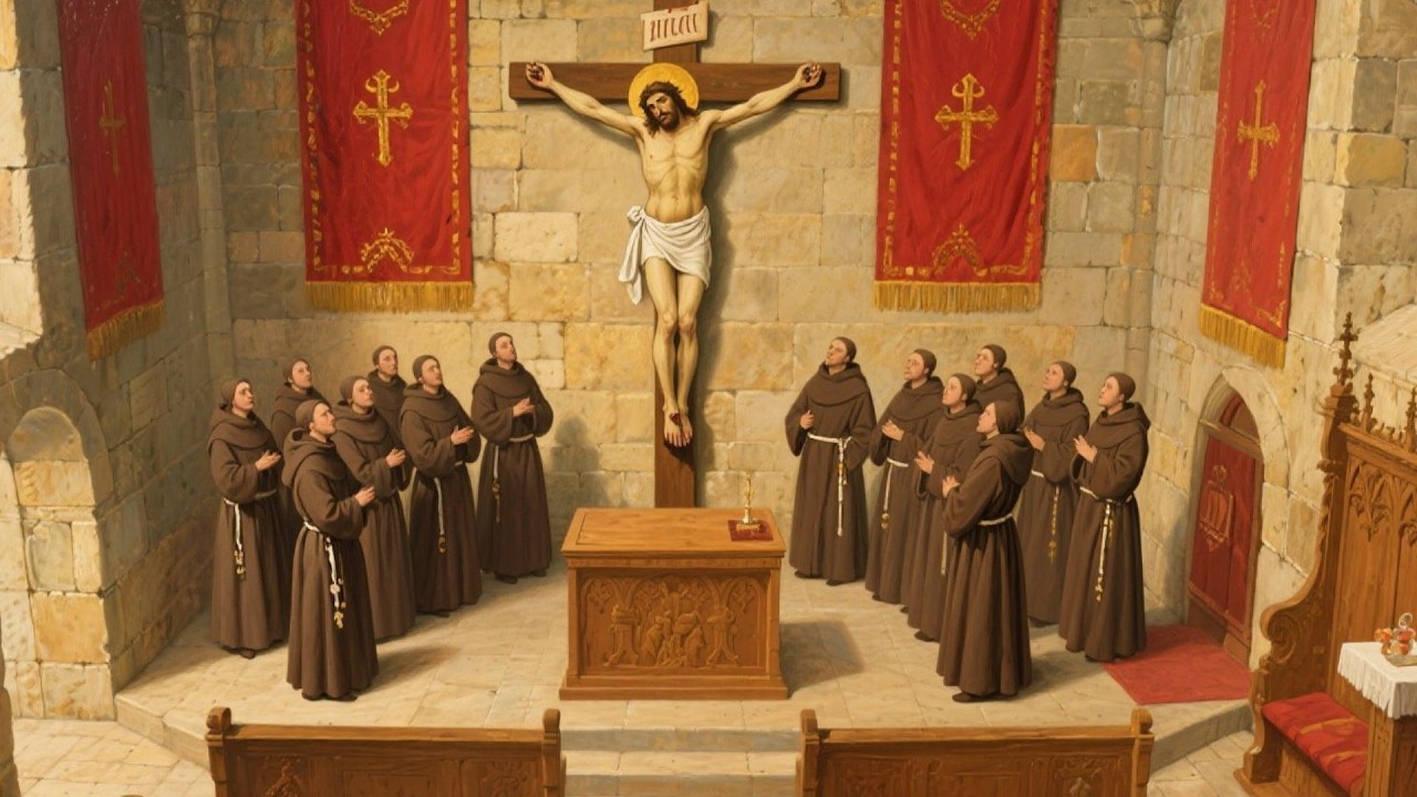 Deep Sacred Silence | Catholic Gregorian Chant for Eucharistic Adoration