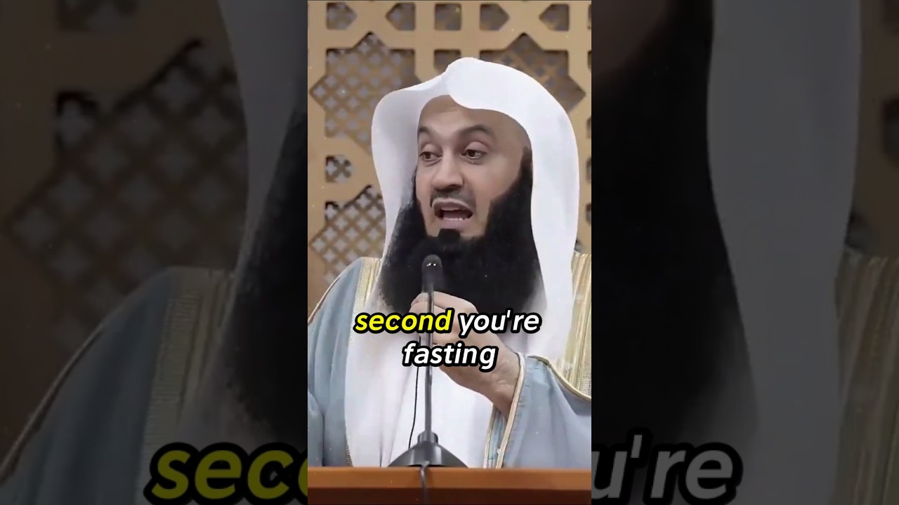 What If Your Fast Isn&rsquo;t Being Accepted? #allah #ramadan  #islam #muftimenk #shortsviral #reminders
