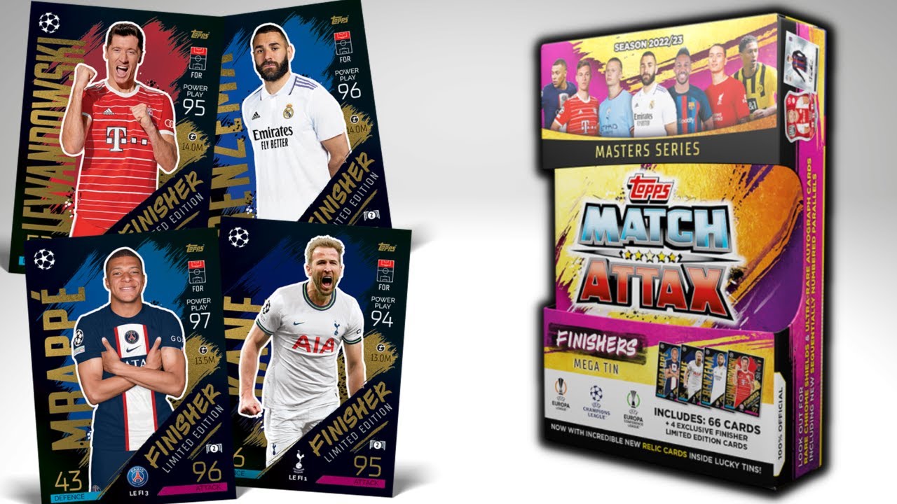 I needed this 100 Club! Match Attax 22/23 Finishers Mega tin!