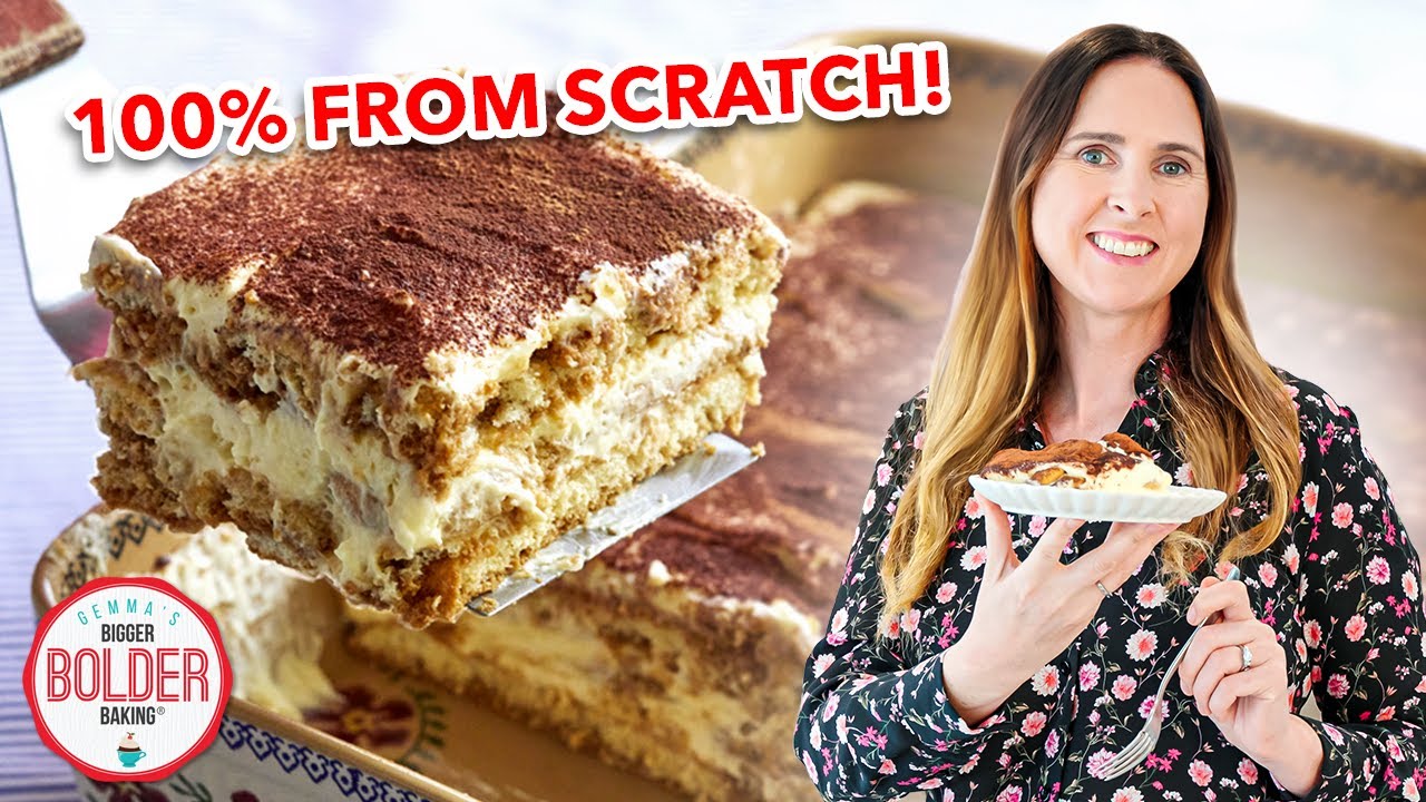 The Ultimate Tiramisu Recipe Made 100% From Scratch