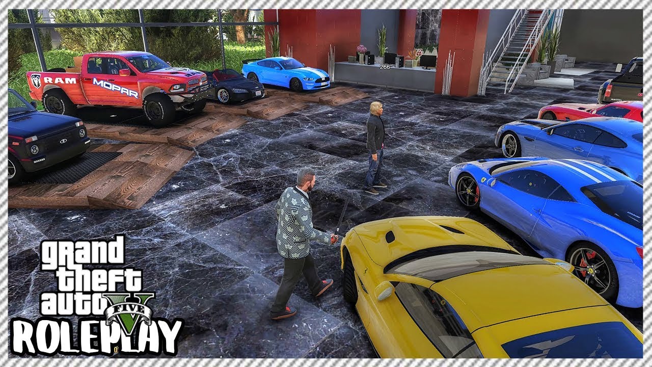 GTA 5 Roleplay - Selling Cars at Dealership | RedlineRP #440