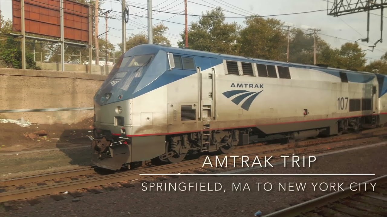 Amtrak Trip | Springfield, MA to New York City