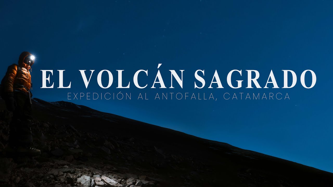 El Volcán sagrado de los incas a 6.440 M. en Antofagasta de la Sierra Catamarca, Argentina.