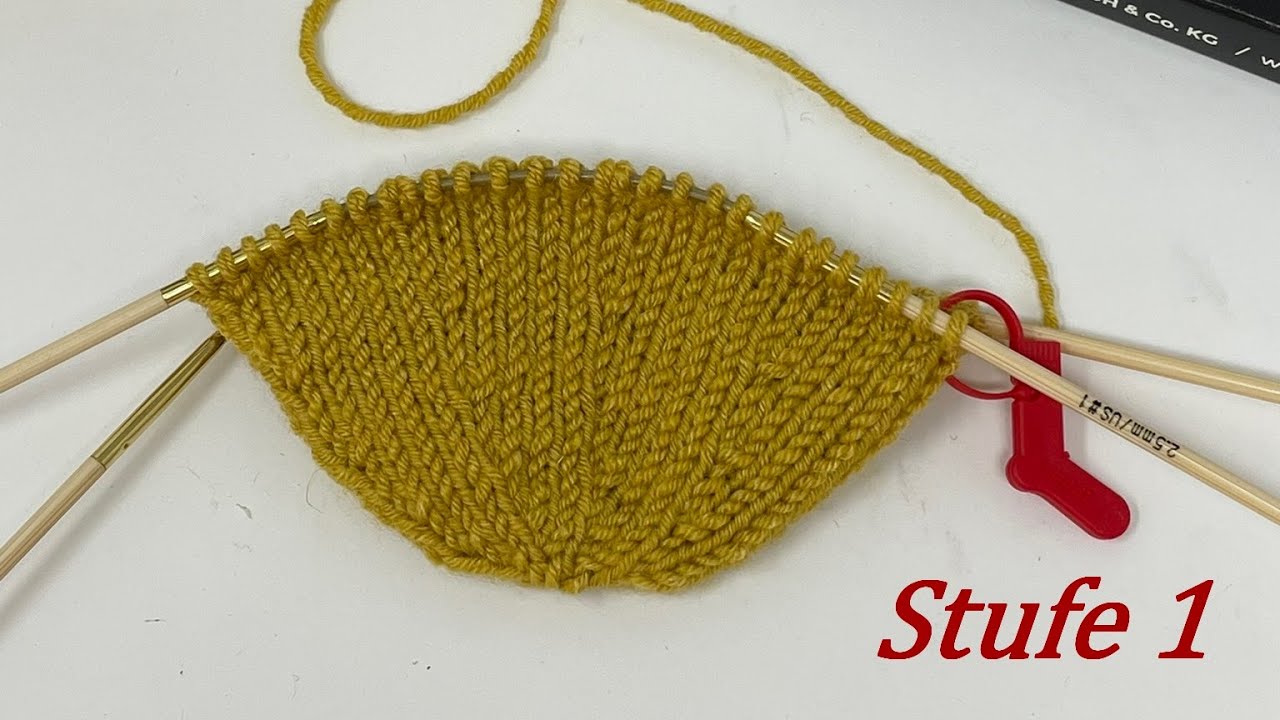 4-Stufen-Socken - Stufe 1 mit addiCrasyTrio