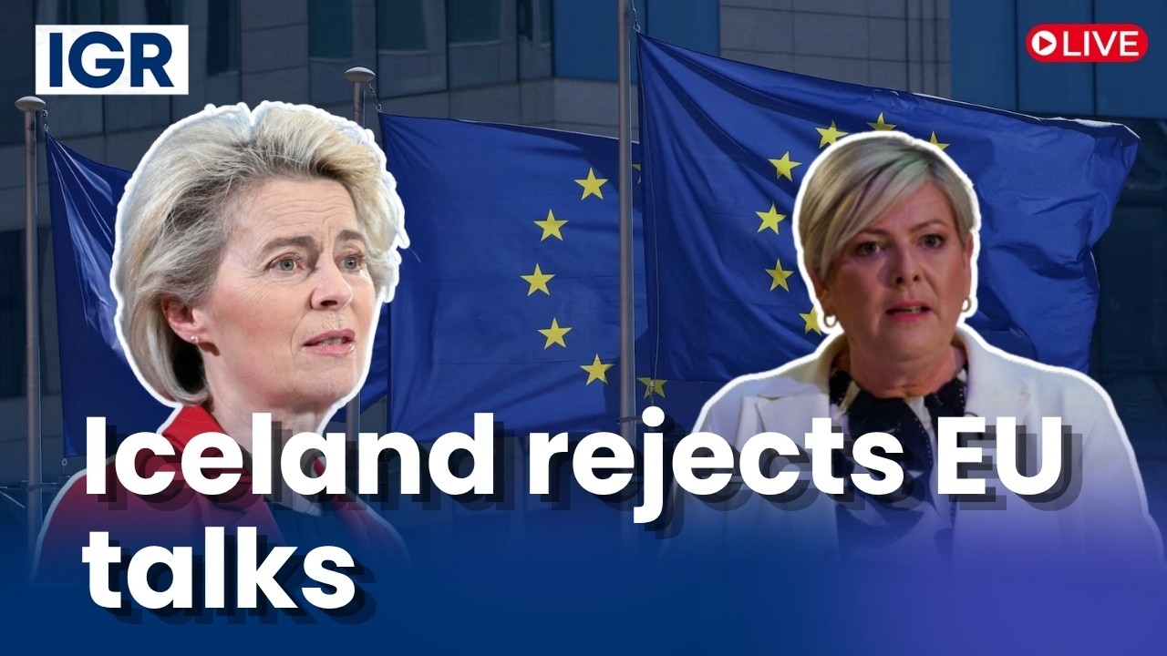 LIVE: Iceland Government Briefs Media After Referendum Rejects Restarting European Union Talks | IGR
