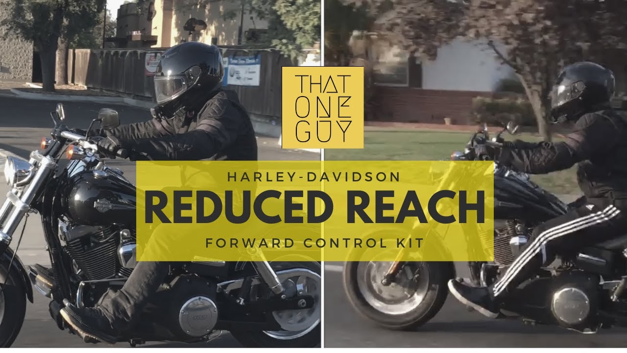 Harley-Davidson Reduced Reach Forward Control Kit - Fat Bob mod #3