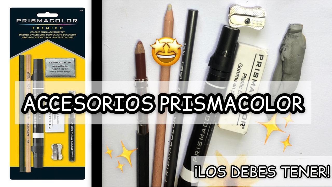 PROBANDO EL SET DE 7 ACCESORIOS PRISMACOLOR