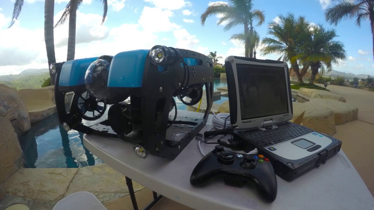 BlueROV2 Test Flight
