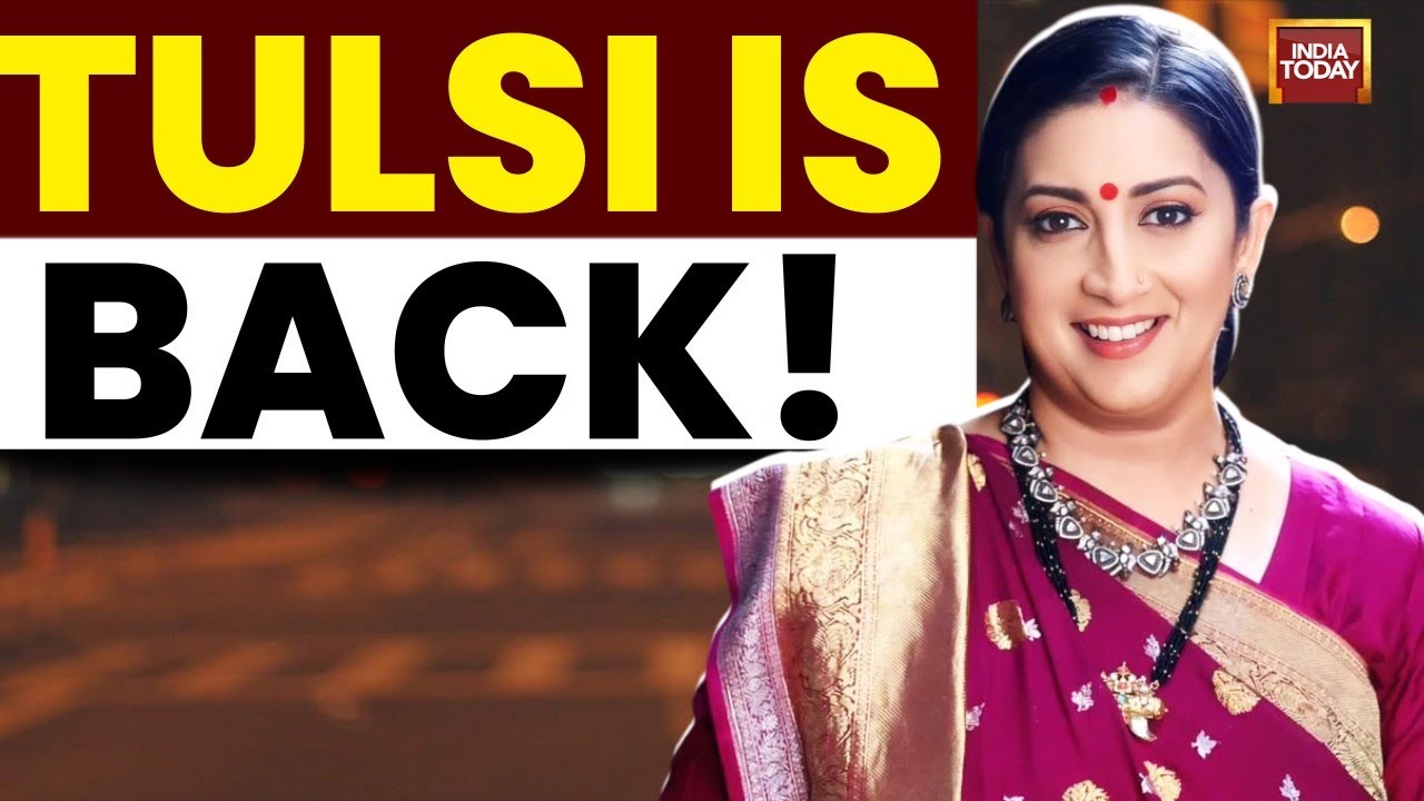 Smriti Irani's First Official Look From 'Kyunkii Saas..' Is Out! | Entertainment | India Today