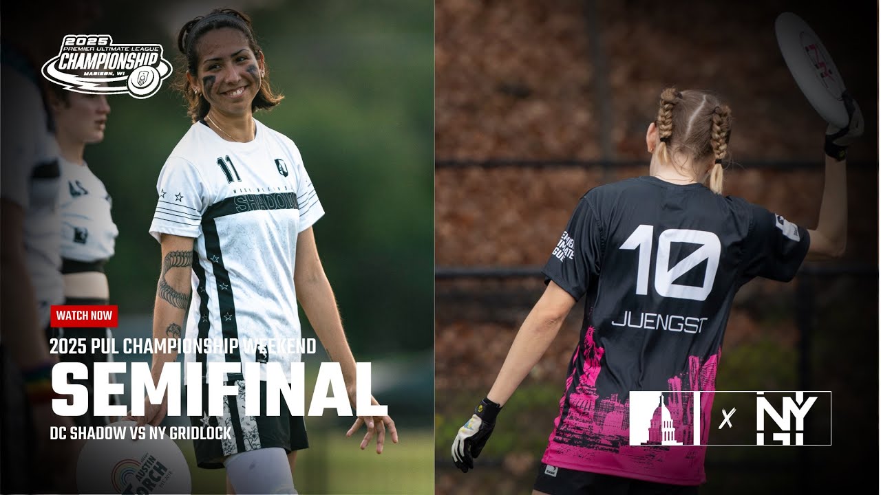 2025 PUL Championship Semifinal: DC Shadow vs. New York Gridlock