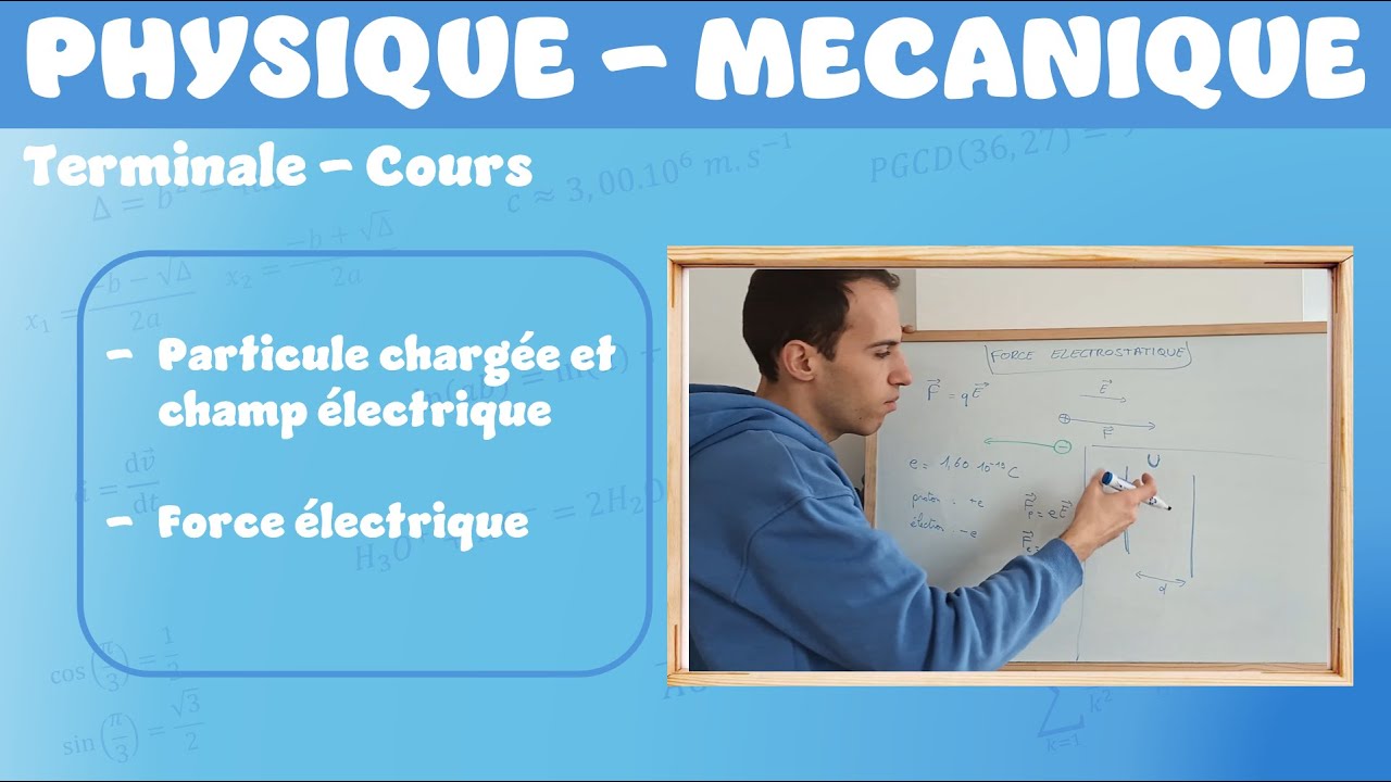 [Physique][Terminale] Particule chargée dans un champ électrique