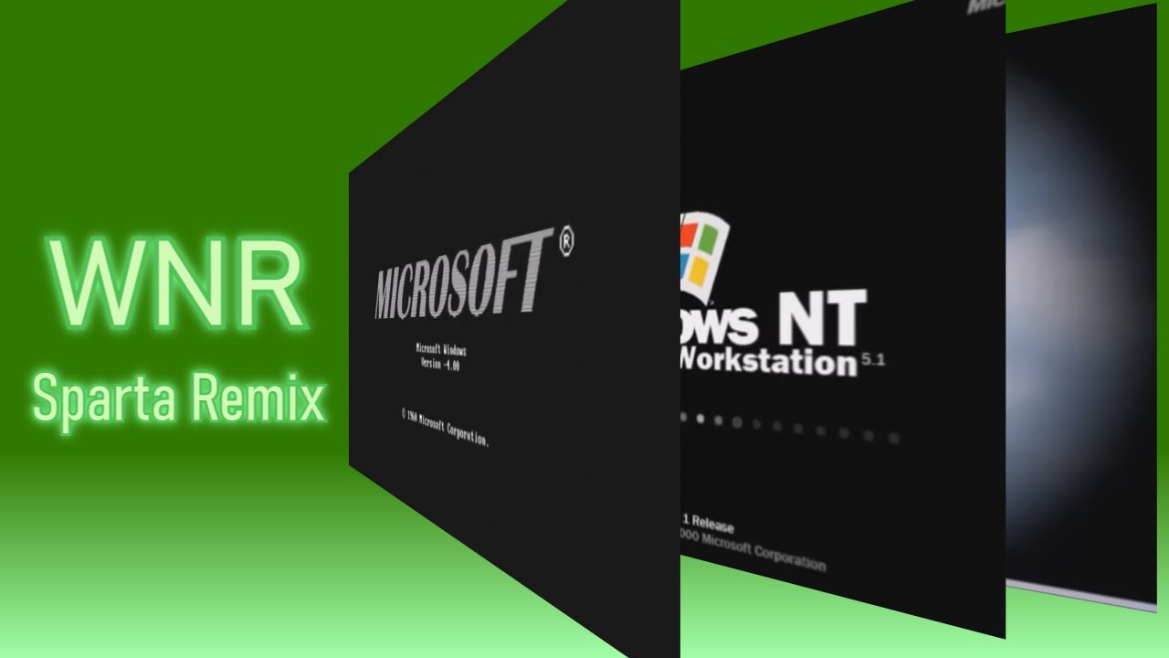 Yet Another Windows History with Never Released Versions Collection | Sparta Remix (NO BGM)