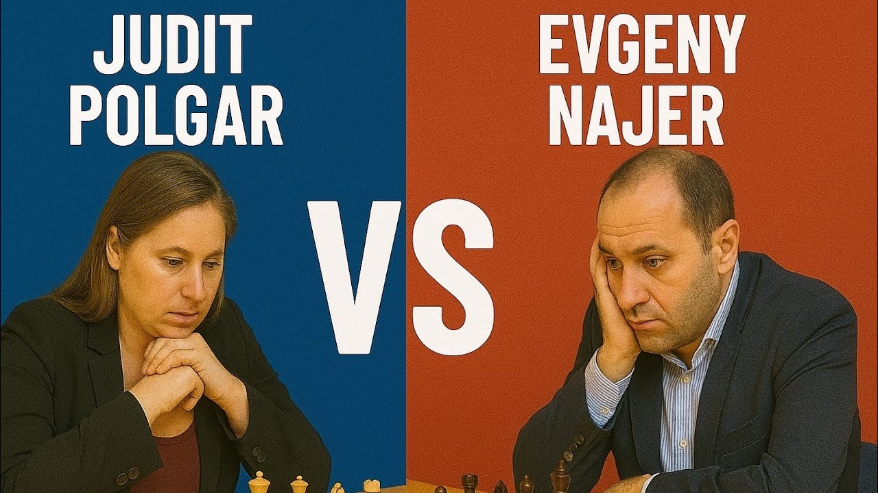 Judit Polgar vs Evgeny Najer ◉ Richardson Riordan GM Blitz 2009 | Polgar&rsquo;s Tactical Fireworks!