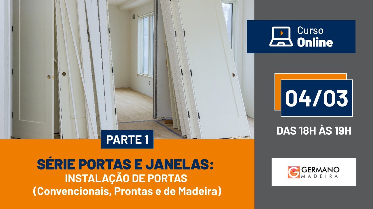 Série Portas e Janelas: Instalação de Portas (Convencionais, Prontas e de Madeira)
