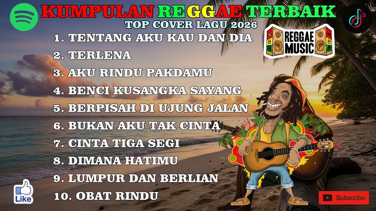 Musik Reggae Chill Top Cover 2026 || Reggae Favorit untuk Waktu Istirahat