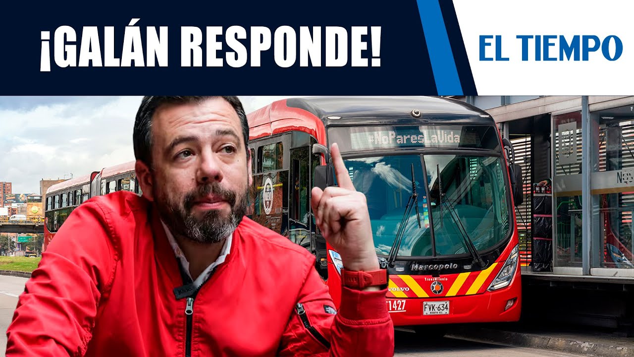 El fuerte mensaje del alcalde Gal&aacute;n tras el incremento de la tarifa de Transmilenio |&nbsp;EL TIEMPO