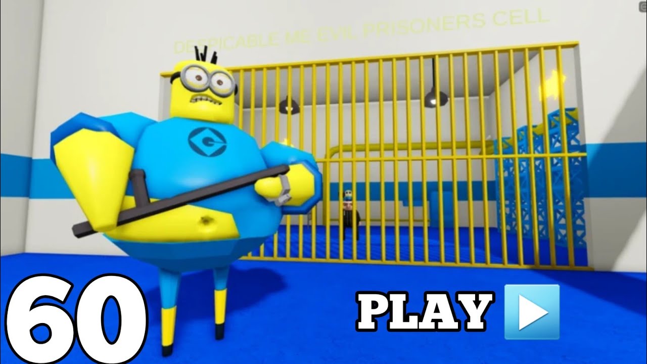 MINION'S PRISON RUN OBBY ROBLOX FULL GAMEPLAY PART-60