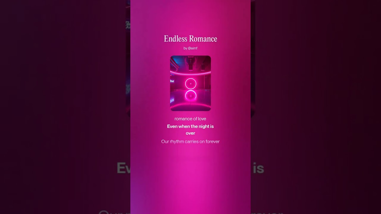 [BONUS TRACK] Endless Romance  -AIMF-
