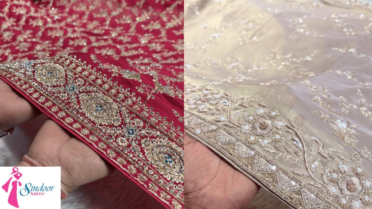 Discover Premium Handwork Sarees| You Can&rsquo;t Miss ✨ #saree #fashion