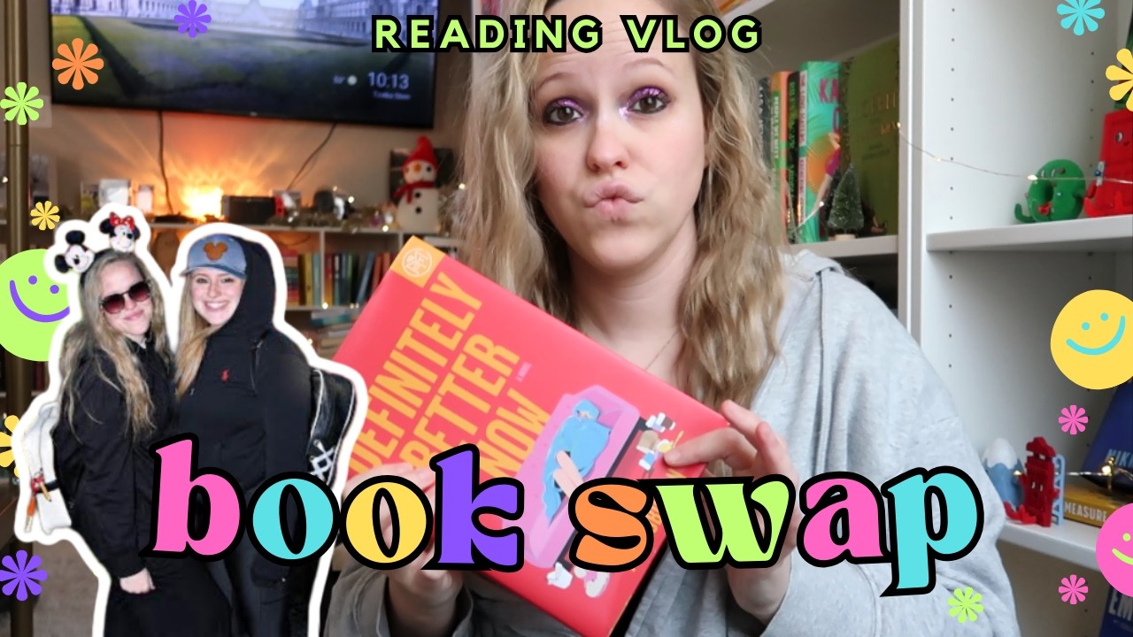 ✨BESTIE BOOK SWAP EP. 2✨ READING VLOG! We Pick Books for Each Other to Read!