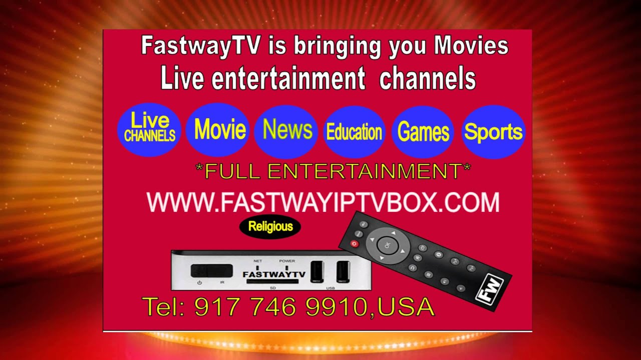 FASTWAY IPTV BOX AD 10 Seconds
