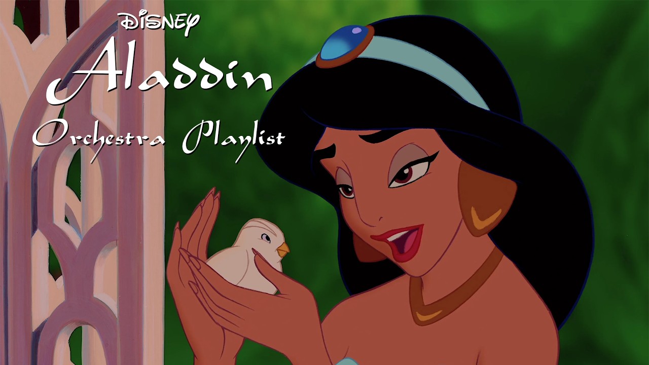[𝗽𝗹𝗮𝘆𝗹𝗶𝘀𝘁] Disney Aladdin Orchestra Symphony | Sing a Song for Cute Bird (a playlist)