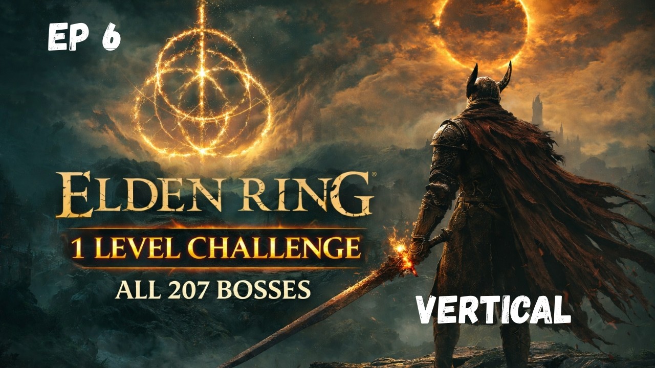 VERTICAL LVL 1 ALL BOSSES CHALLENGE - Elden Ring | Region lock #6 RU/ENG