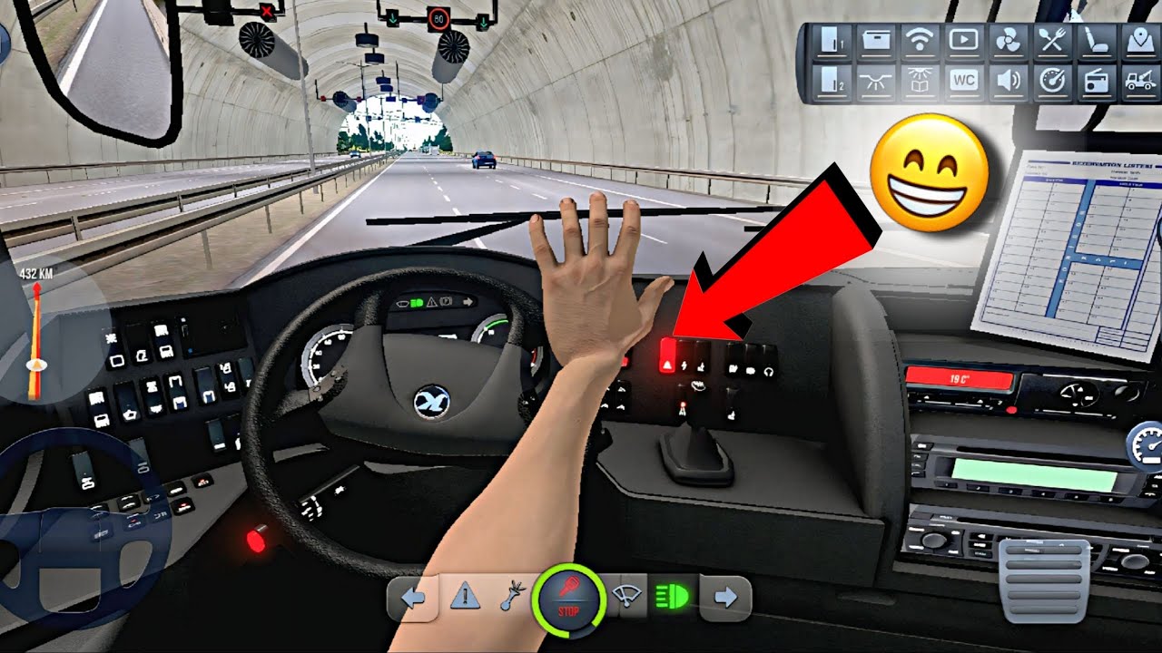 🎮Bus Simulator Ultimate🚍[ Tunnel road Driving😱🏕️Zuuks][Driving=@HARSH GAMER]Mobile Gameplay🚧🚨