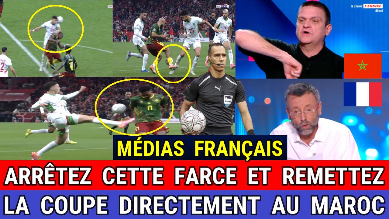 les m&eacute;dias fran&ccedil;ais ont r&eacute;clam&eacute; : Arr&ecirc;tez cette farce et remettez la coupe directement au Maroc