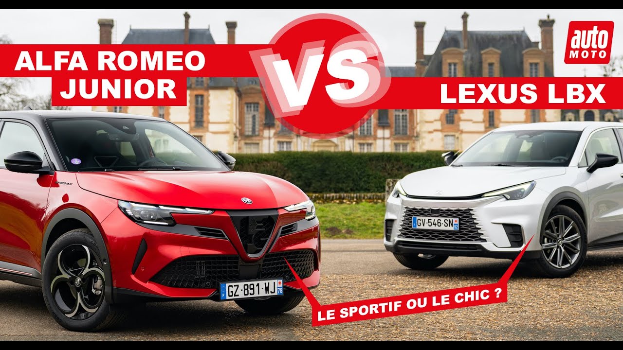 Alfa Romeo Junior vs Lexus LBX : deux chics types ?