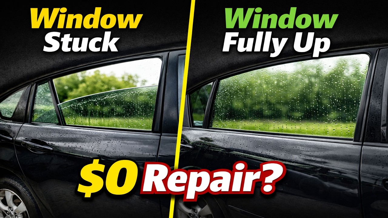 Fix Your Car Window That Won’t Go Up (Easy & Cheap Hack)