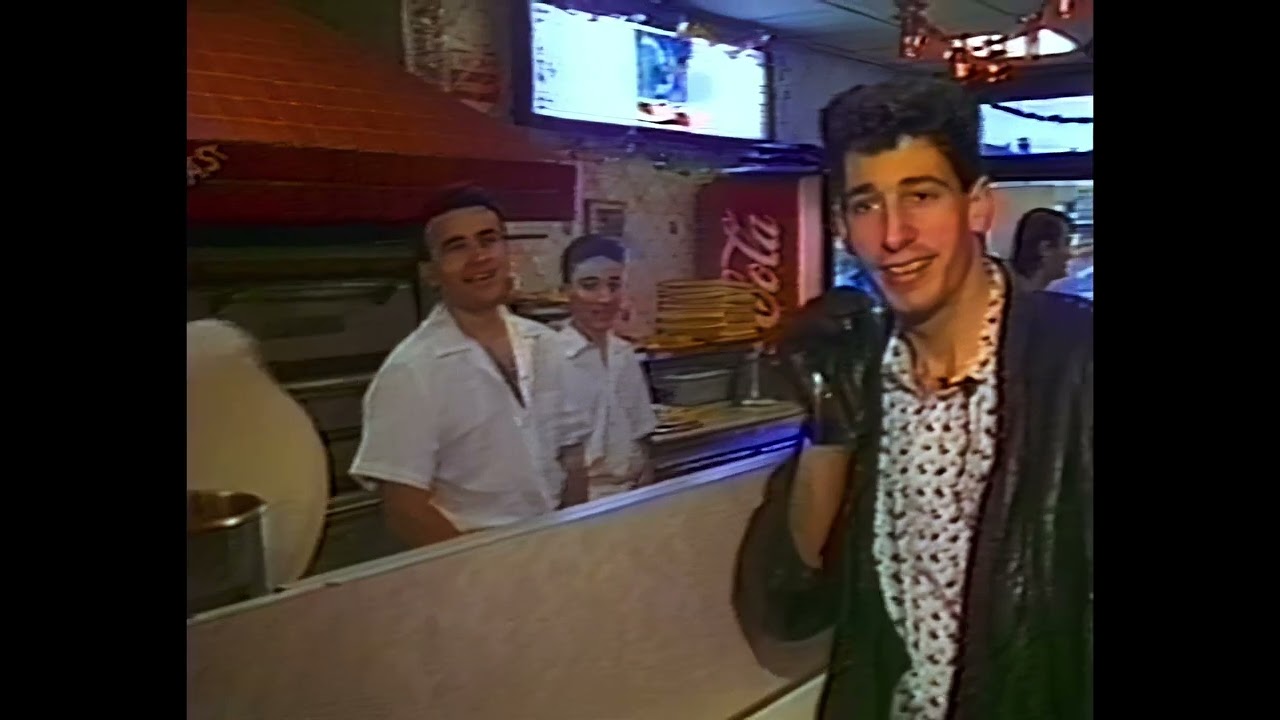 Canarsie: Ave L in the early 90's filmed inside Original's Pizza and Pop Klee's