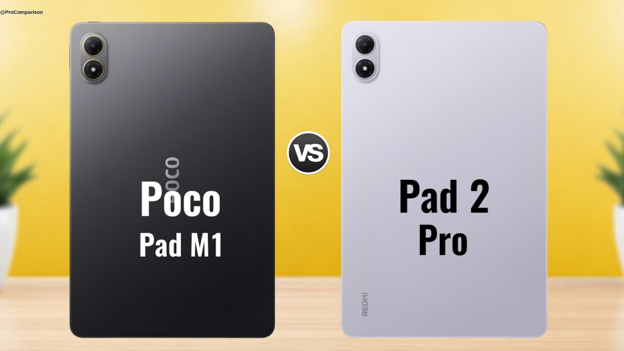 Poco Pad M1 против Redmi Pad 2 Pro || Полное сравнение