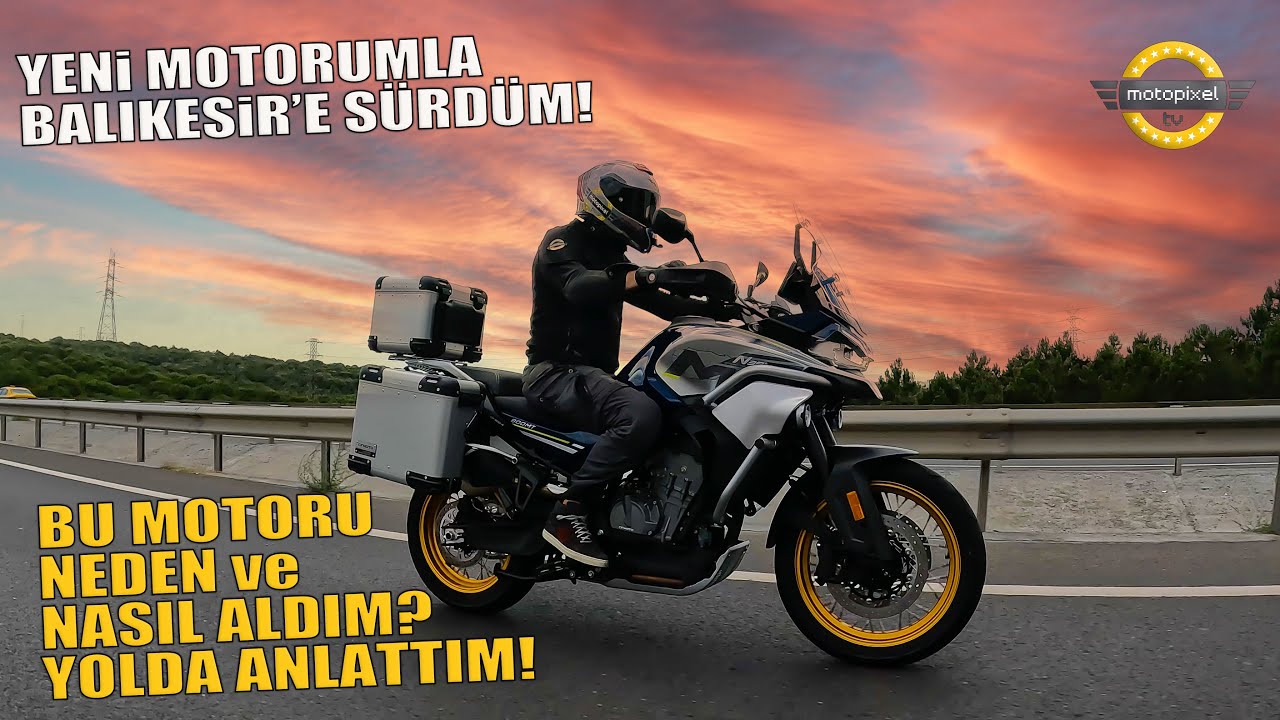 Yeni Motorumla Balıkesir'e Sürdüm! Neden ve Nasıl Aldığımı Yolda Anlattım!