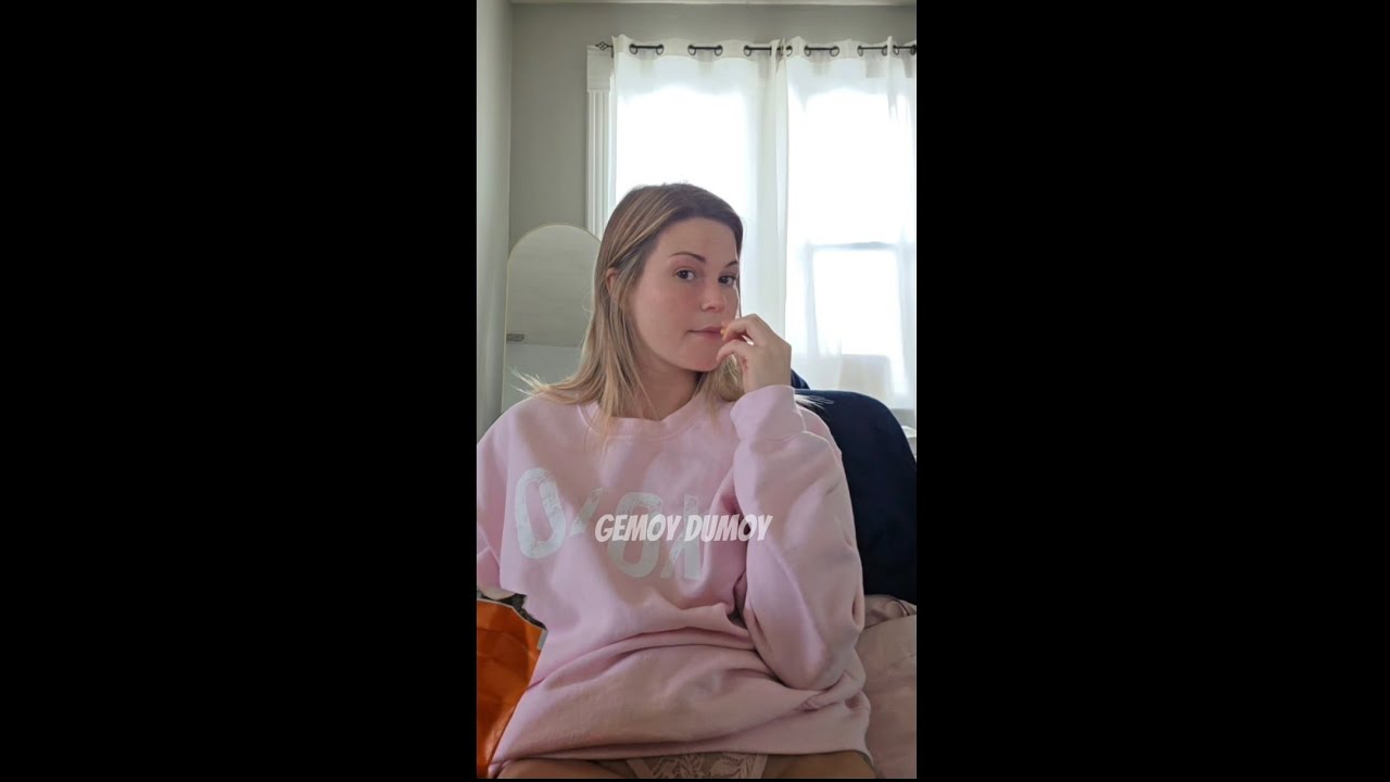 Beautiful girl's routine when waking up in the morning 💝