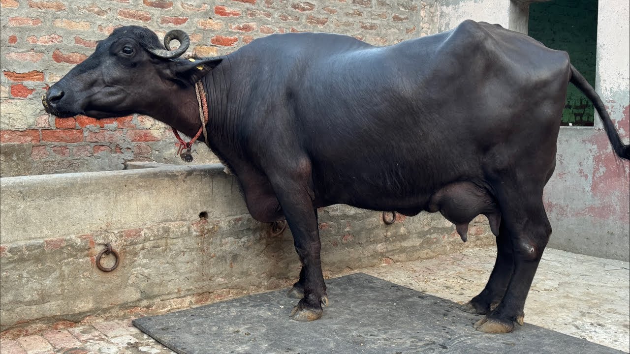 Live 1st Milking || Big Buffalo || Village-Badsikari, Kaithal || Manjeet Dhull