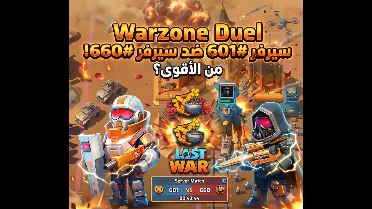 مبارزة الخادم ضد سيرفر 660 ⚔️ | Last War