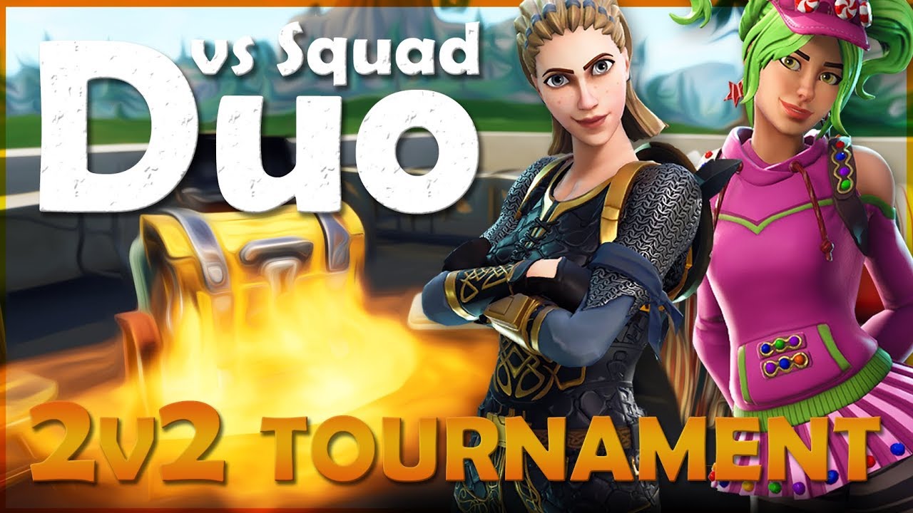 Fortnite // 2v2 TOURNAMENT! full match w/ Lukinho97sr - Duo vs Squad #4 [Stream highlights]