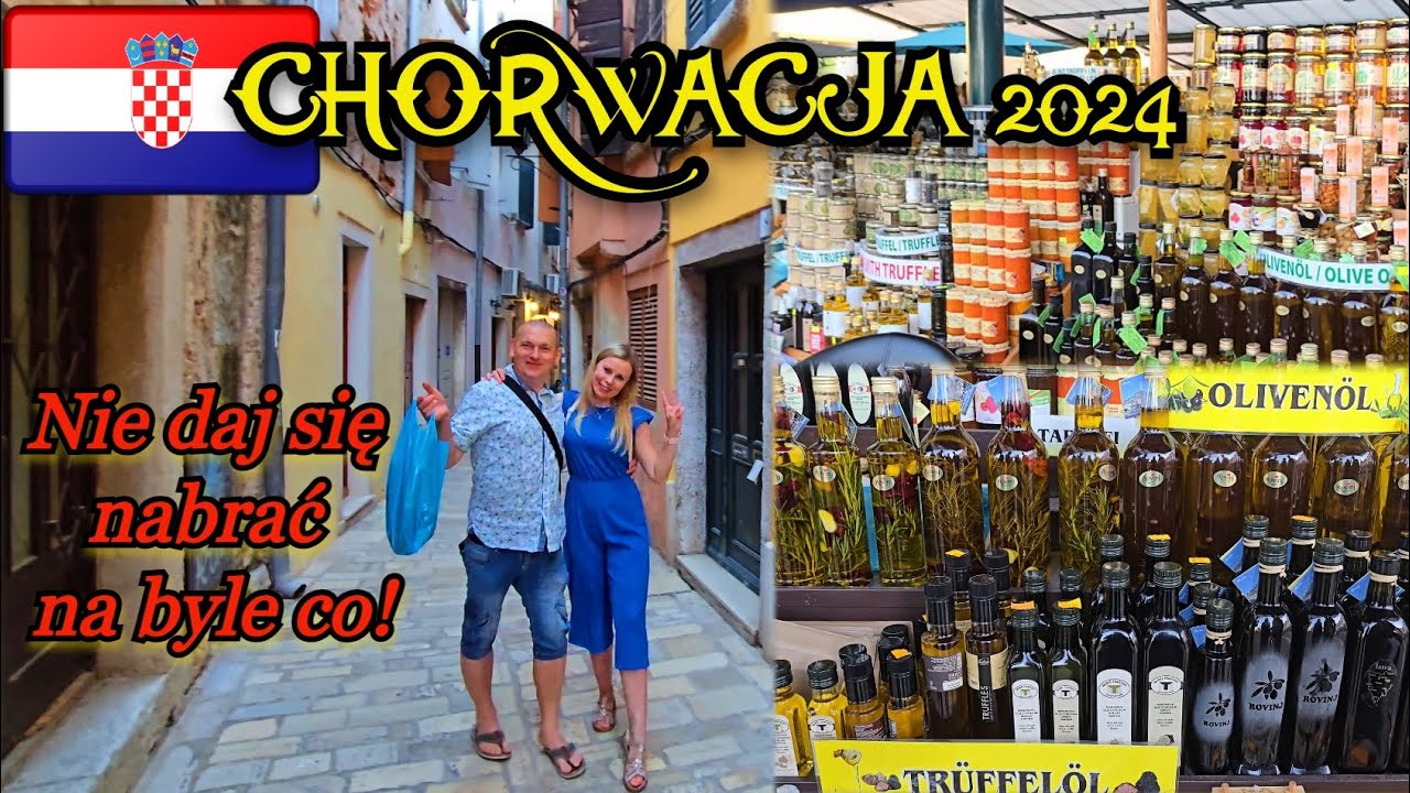 CHORWACJA Zakupy Wspieramy Lokalny Biznes tak mocno aż.. ;) Rovinj CROATIA