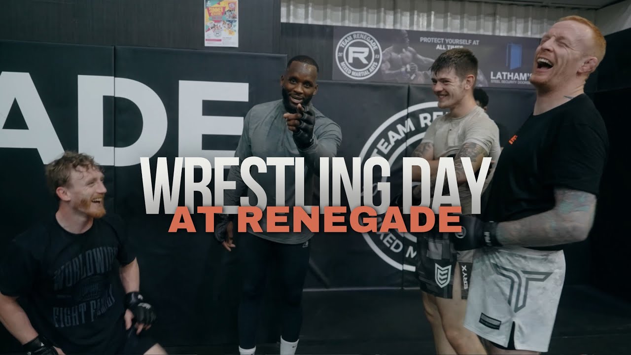 Wrestling practice at renegade gym ft Fabian Edwards