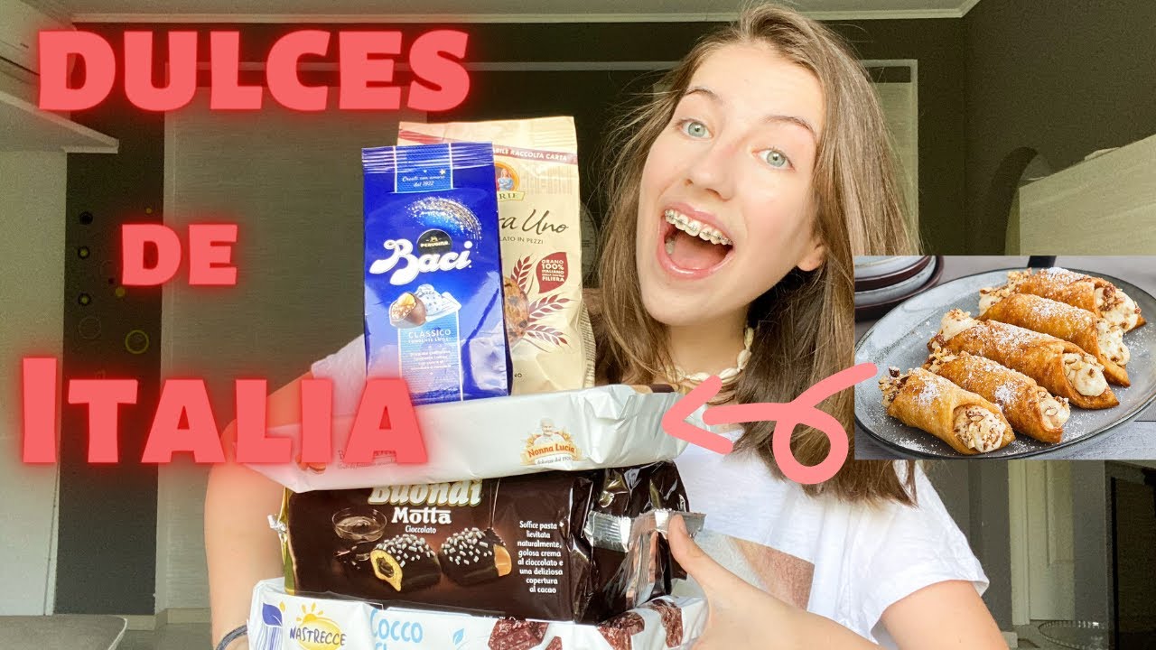 PROBANDO DULCES ITALIANOS!😋⎮Simple Vero