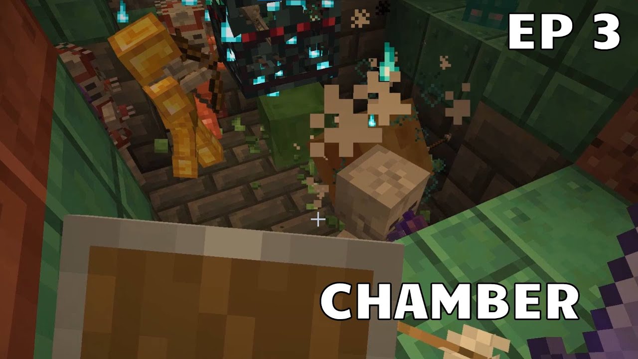 Terminando de explorar a chamber, minecraft bao Ep 21
