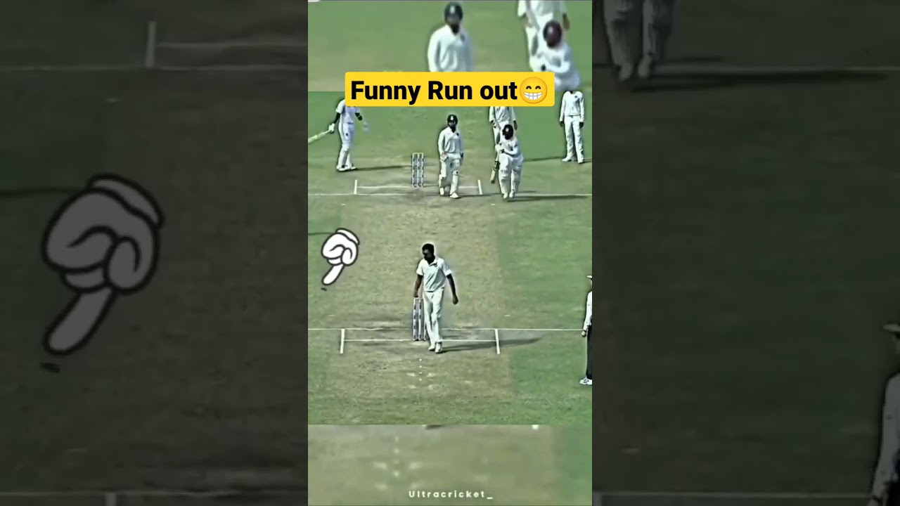 ravichandran Ashwin vs  Ravindra Jadeja Funny Run Out video #treding #shorts