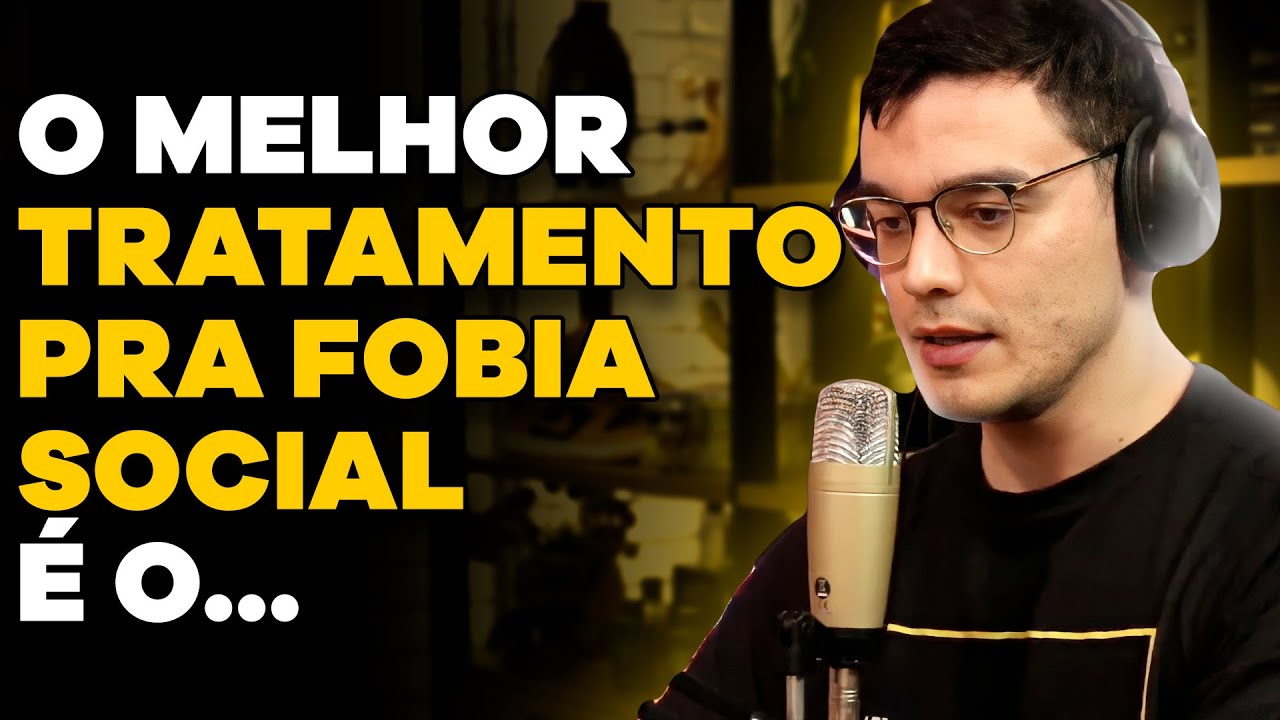 COMO TRATAR A FOBIA SOCIAL! (com Eurekka) | CORTES do MHM