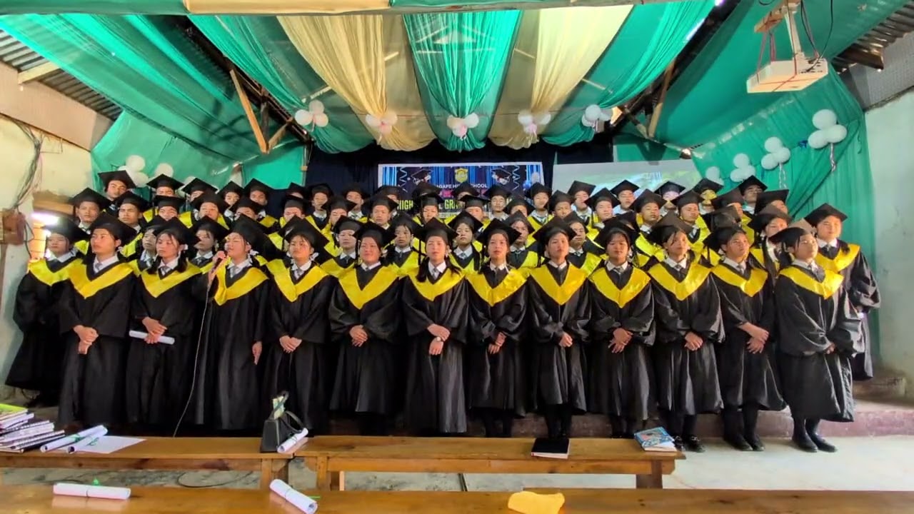 Sangaikot AHS.Graduation day🎓